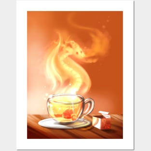 Tea dragon Posters and Art